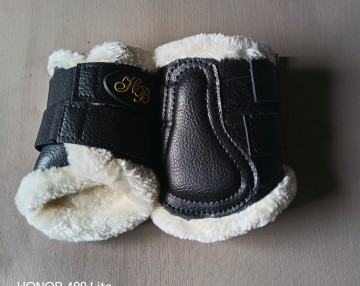 Beenbeschermer bont litte sizes mini shetlander