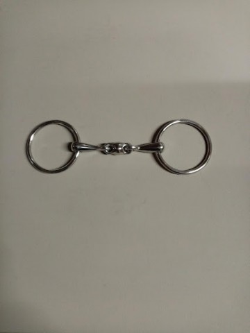 Bitje dubbel gebroken