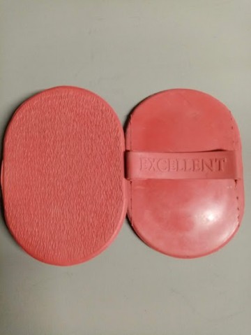 Excellent massage borstel rood