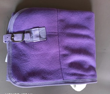 Fleece deken paars 75 boven