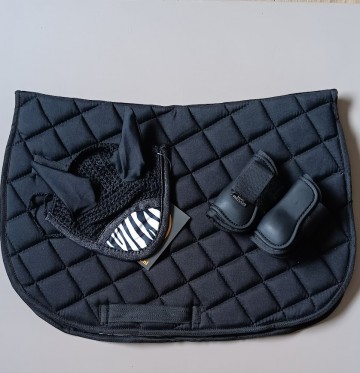 Grote set zebra mini shetlander