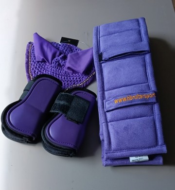 Grote sets paars shetlander