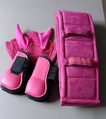 Grote sets roze shetlander