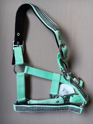 Halster diamant groen mini