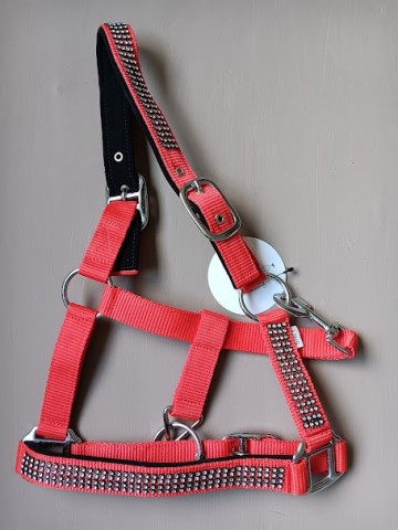Halster diamant rood shetlander