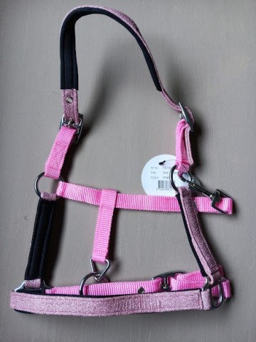 Halster glitter roze shetlander
