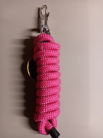 Halstertouw fuchsia