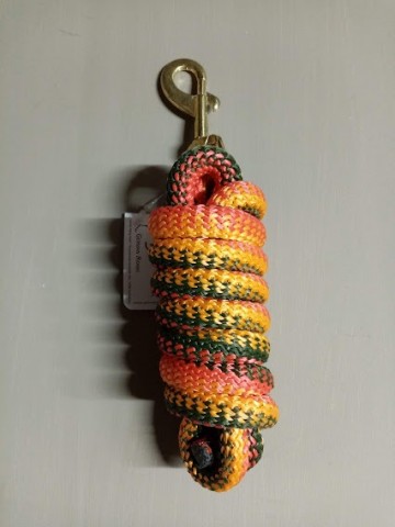 Halstertouw rood groen oranje