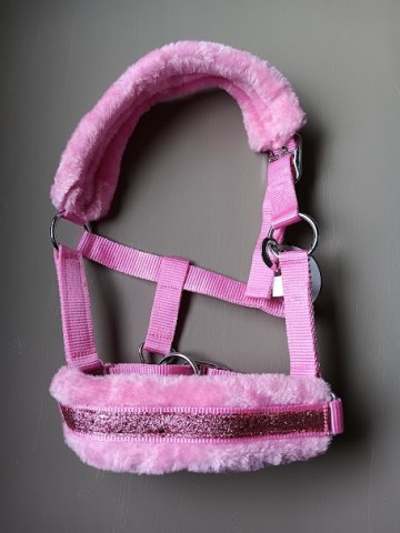 Hb halster glamour roze shetlander