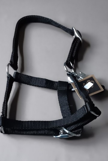 Hb halster mini mini zwart