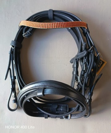 Hoofdstel sierfrontje rood shetlander