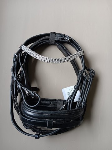 Hoofdstel wit mini shetlander