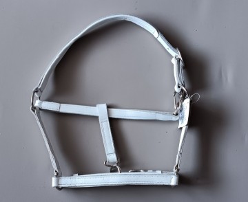 Keuring halster wit leer shetlander