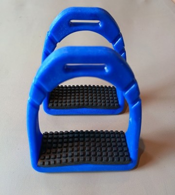 Kunstof stijgbeugel blauw