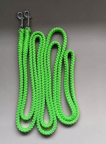 Lange teugel appel groen shetlander