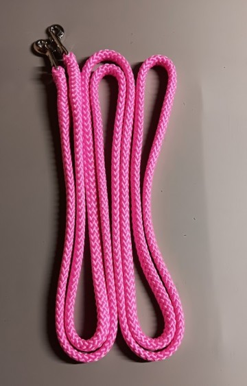 Lange teugel mini roze