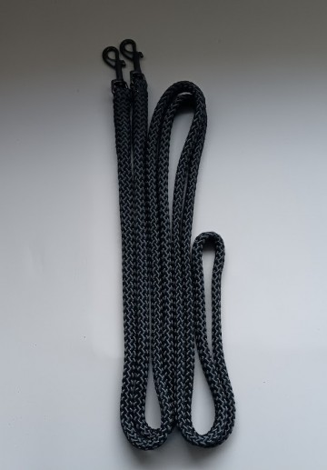 Lange teugel mini zwart