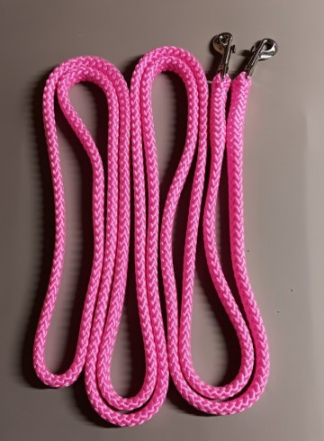 Lange teugel shetlander roze