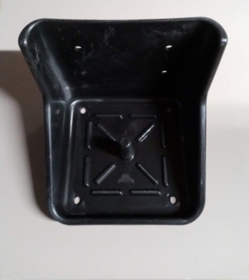 Liksteen houder zwart