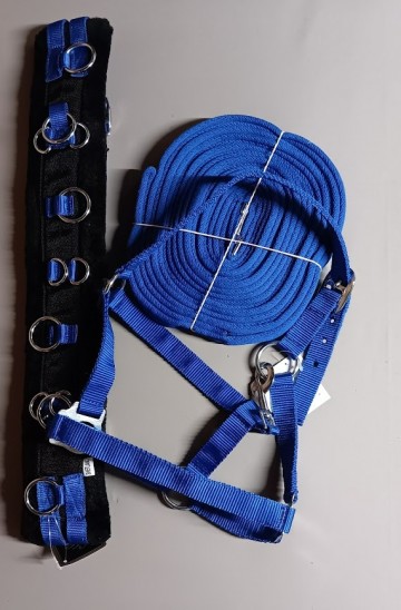 Longeer set blauw shetlander