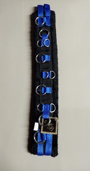 Longeer singel blauw mini shet