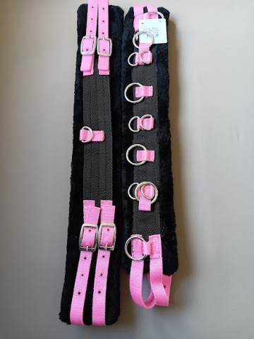 Longeer zingel roze mini