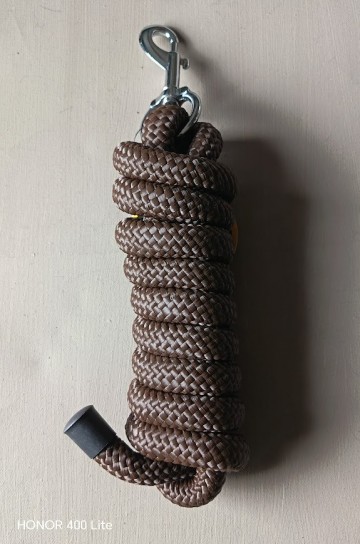 Luxe halstertouw bruin hb
