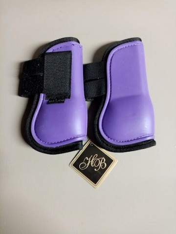 Peeskapje paars shet