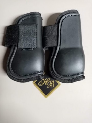 Peeskapje zwart shet