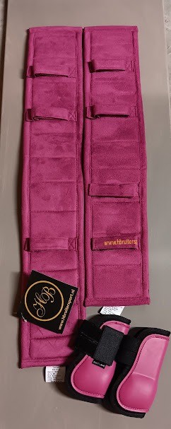 Setje roze shetlander