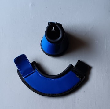 Spring schoen lak blauw shetlander