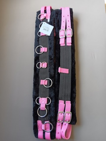 Tuigonderleger roze shetlander