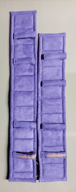 Tuigonderleger set paars