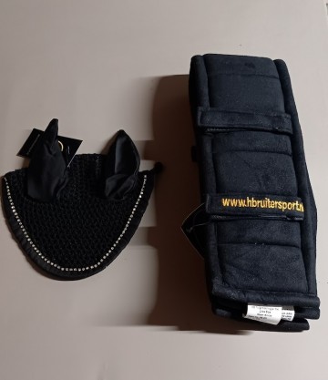 Tuigonderlegger en oornetje shetlander