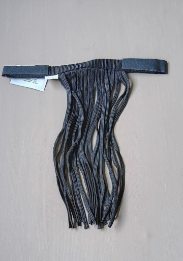 Vliegen frontje zwart mini