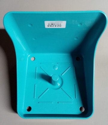 Zoutblokhouder blauw